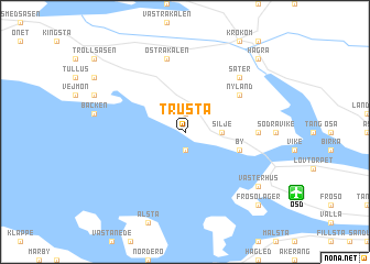 map of Trusta