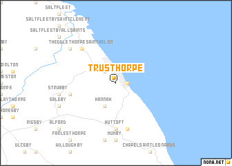 map of Trusthorpe