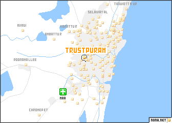 map of Trustpuram