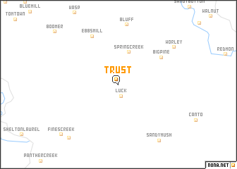 map of Trust