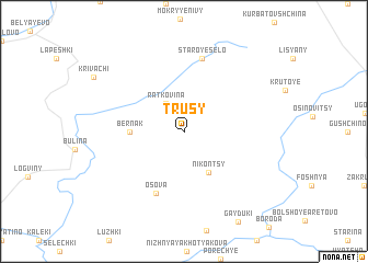 map of Trusy