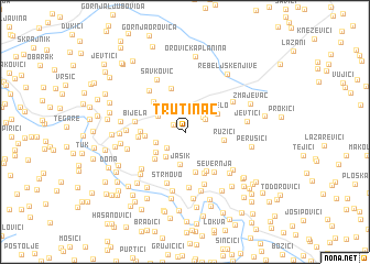 map of Trutinac