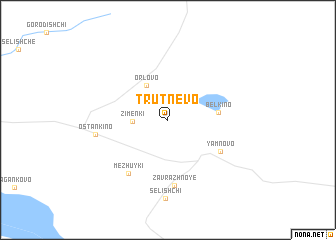 map of Trutnëvo