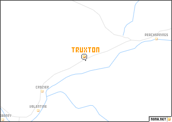 map of Truxton