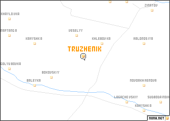 map of Truzhenik