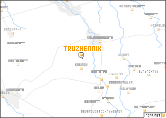 map of Truzhennik