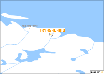 map of Tryashchino