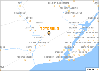 map of Tryasovo