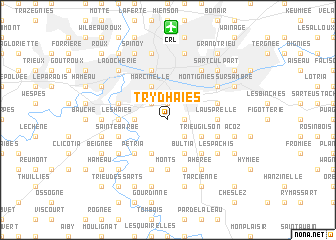 map of Try dʼHaies