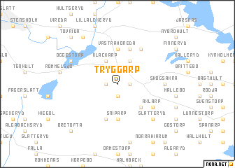 map of Tryggarp