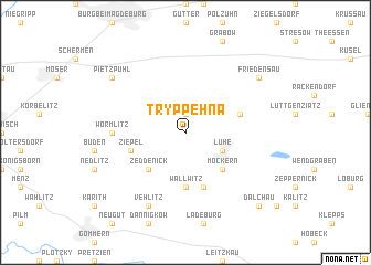 map of Tryppehna