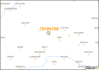 map of Tryputna