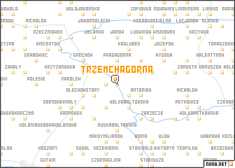 map of Trzemcha Górna