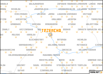 map of Trzemcha