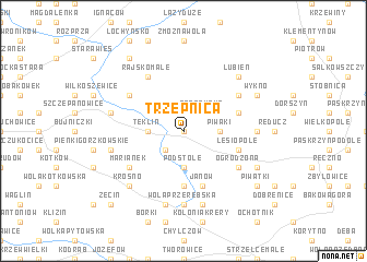 map of Trzepnica