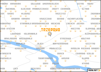 map of Trzepowo