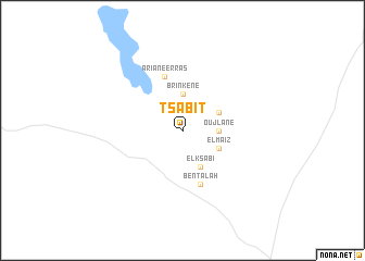 map of Tsabit