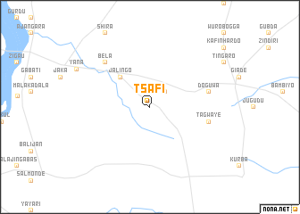 map of Tsafi