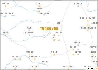 map of Tsahuyam