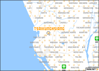 map of Ts\