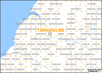 map of Ts\