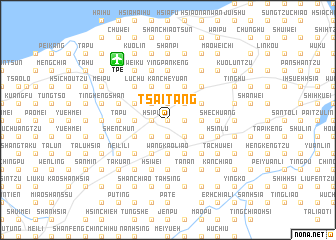 map of Ts\