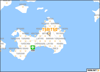 map of Ts\