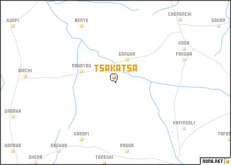 map of Tsakatsa