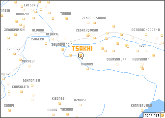 map of Ts\