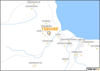 map of Tsakkʼar