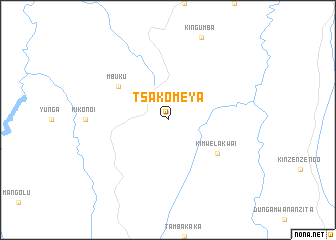 map of Tsako-Meya