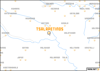 map of Tsalapetinós