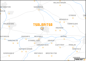 map of Tsalapitsa