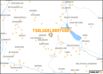 map of Tsalugelaantkari