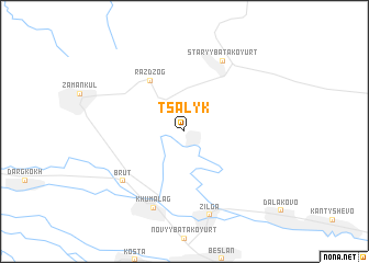 map of Tsalyk