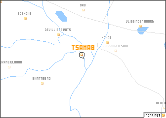 map of Tsamab