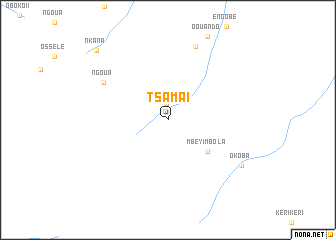 map of Tsama I