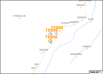 map of Tsama