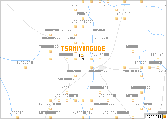 map of Tsamiyan Gude