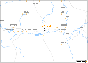 map of Tsamiya