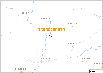 map of Tsangambato
