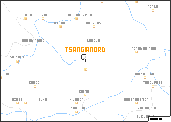 map of Tsanga Nord