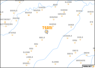 map of Tsani