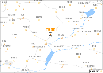 map of Tsäni