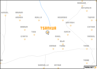 map of Tsankua