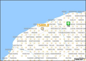 map of Ts\