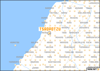 map of Tsao-p\