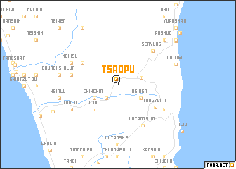 map of Ts\