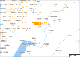 map of Ts\