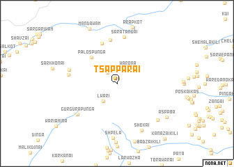 map of Tsapparai